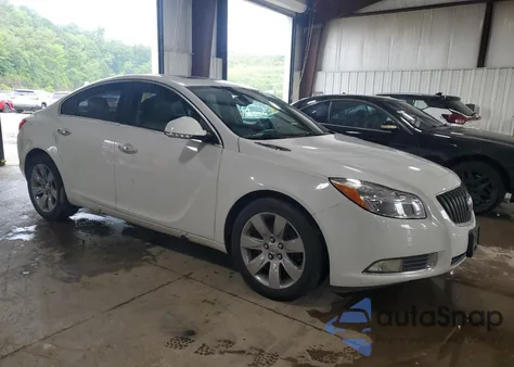 2012 Buick Regal Premium из США, поврежденный, VIN 2G4GS5EV0C9139979